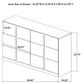 Ines 5-piece Eastern King Bedroom Set Grey and White High Gloss