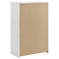Ines 5-piece Eastern King Bedroom Set Navy and White High Gloss