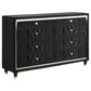 Lorient 4-piece Eastern King Bedroom Set Black