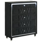 Lorient 5-piece Eastern King Bedroom Set Black