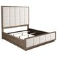 Durango 4-piece California King Bedroom Set Taupe Oak