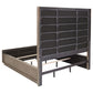 Durango 4-piece California King Bedroom Set Taupe Oak