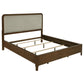Maderia 4-piece California King Bedroom Set Walnut