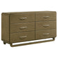 Amsbury 5-piece Eastern King Bedroom Set Nutmeg