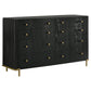 Arini 4-piece Queen Bedroom Set Cream and Black