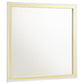 Lucia 4-piece Queen Bedroom Set Beige and White