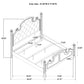 Celina 5-piece Eastern King Bedroom Set Black