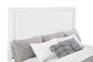 Marielle 4-piece Eastern King Bedroom Set Distressed White