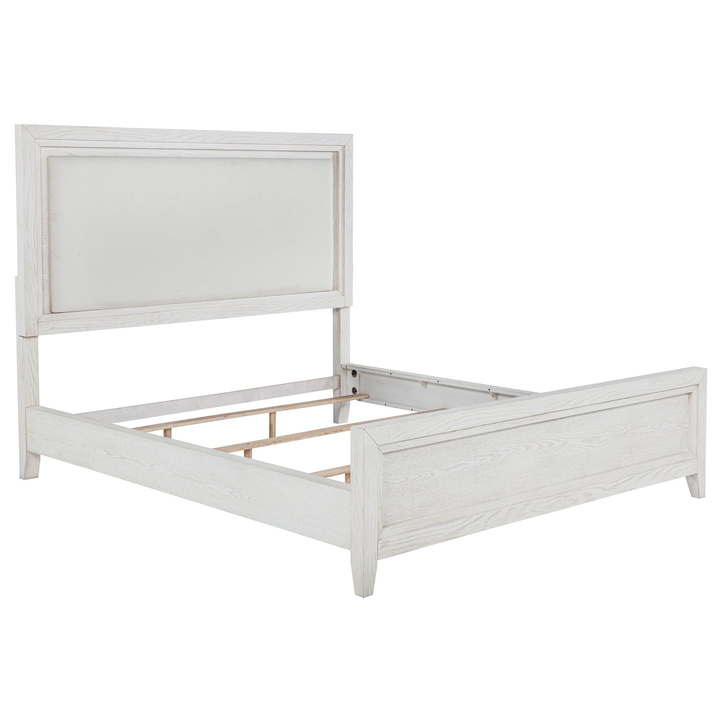 Marielle 5-piece Eastern King Bedroom Set Distressed White