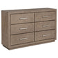 Kenora 5-piece Eastern King Bedroom Set Barley Brown