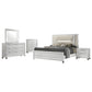 Marmore 5-piece California King Bedroom Set White