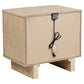 Kailani 4-piece California King Bedroom Set Beige Oak