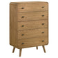 Robyn 5-piece Eastern King Bedroom Set Light Ash
