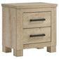 Oakglen 4-piece California King Bedroom Set Weathered Oak