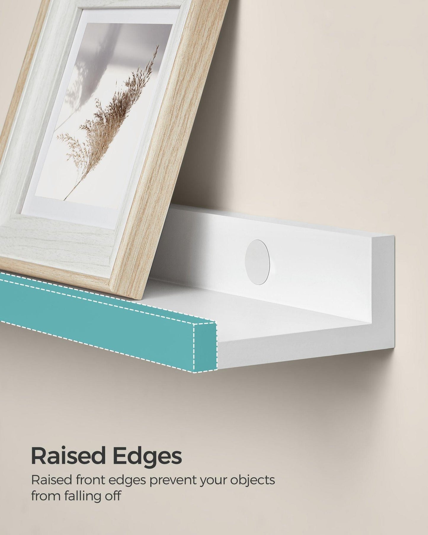 23.6” Wide Floating Shelves Set of 3 FredCo