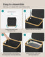 23.8 Gallons (90L) Laundry Hamper with Lid Ink Black FredCo