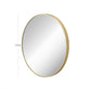 24-Inch Diameter Mirror w/Gold Trim FredCo