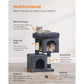 26.4-Inch Cat Tree Smoky Gray FredCo