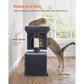 26.4-Inch Cat Tree Smoky Gray FredCo