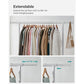 286.6 lb Load Clothes Rack Matte White FredCo