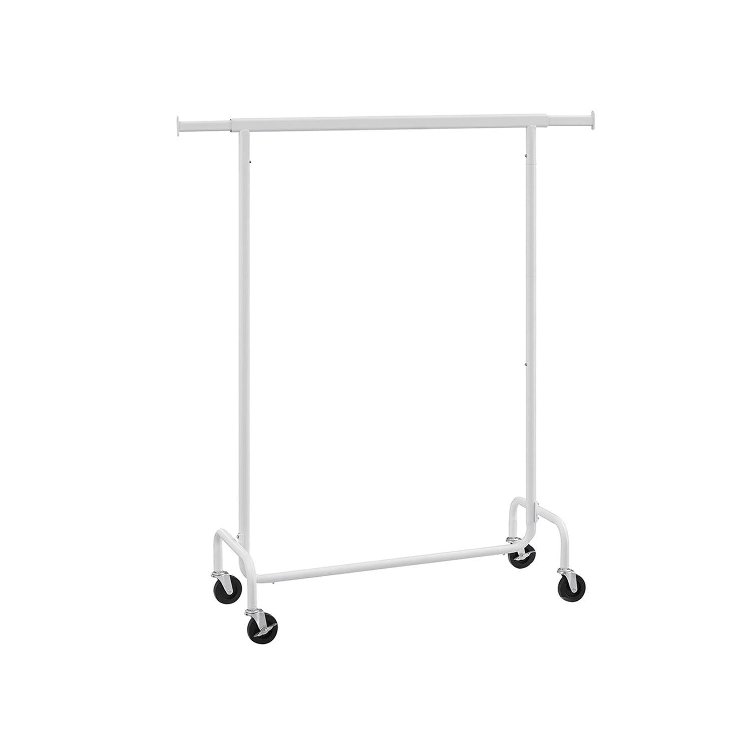 286.6 lb Load Clothes Rack Matte White FredCo