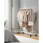 286.6 lb Load Clothes Rack Matte White FredCo