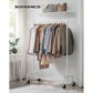 286.6 lb Load Clothes Rack Matte White FredCo