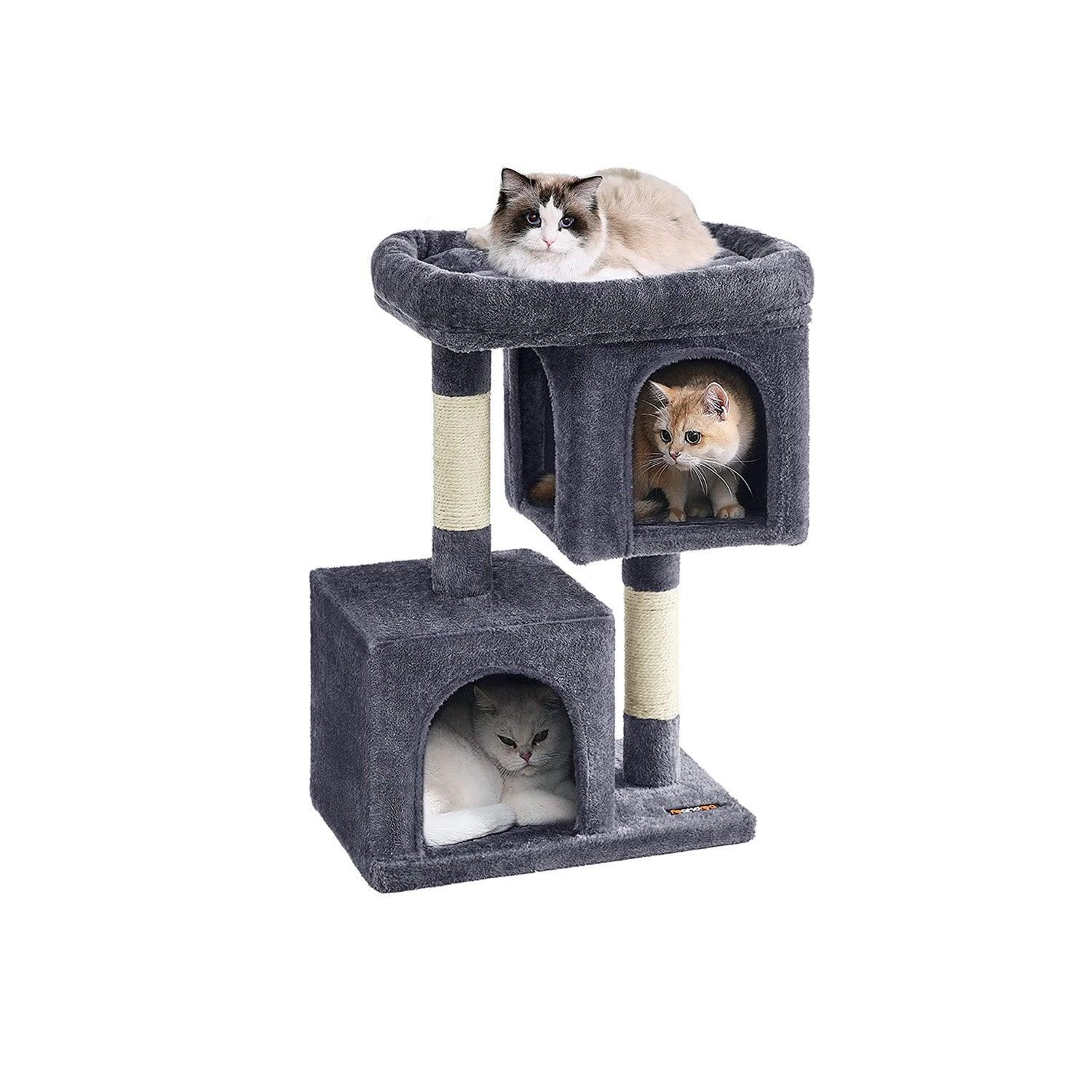 29.1-Inch Cat Tree Smoky Gray FredCo