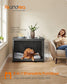 29.5" Wide Heavy-Duty Dog Crate Furniture Ink Black FredCo