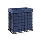 29 Gal. (110L) Laundry Basket, Collapsible Clothes Hamper, Removable and Washable Liner FredCo