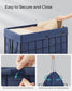 29 Gal. (110L) Laundry Basket, Collapsible Clothes Hamper, Removable and Washable Liner FredCo
