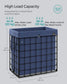 29 Gal. (110L) Laundry Basket, Collapsible Clothes Hamper, Removable and Washable Liner FredCo