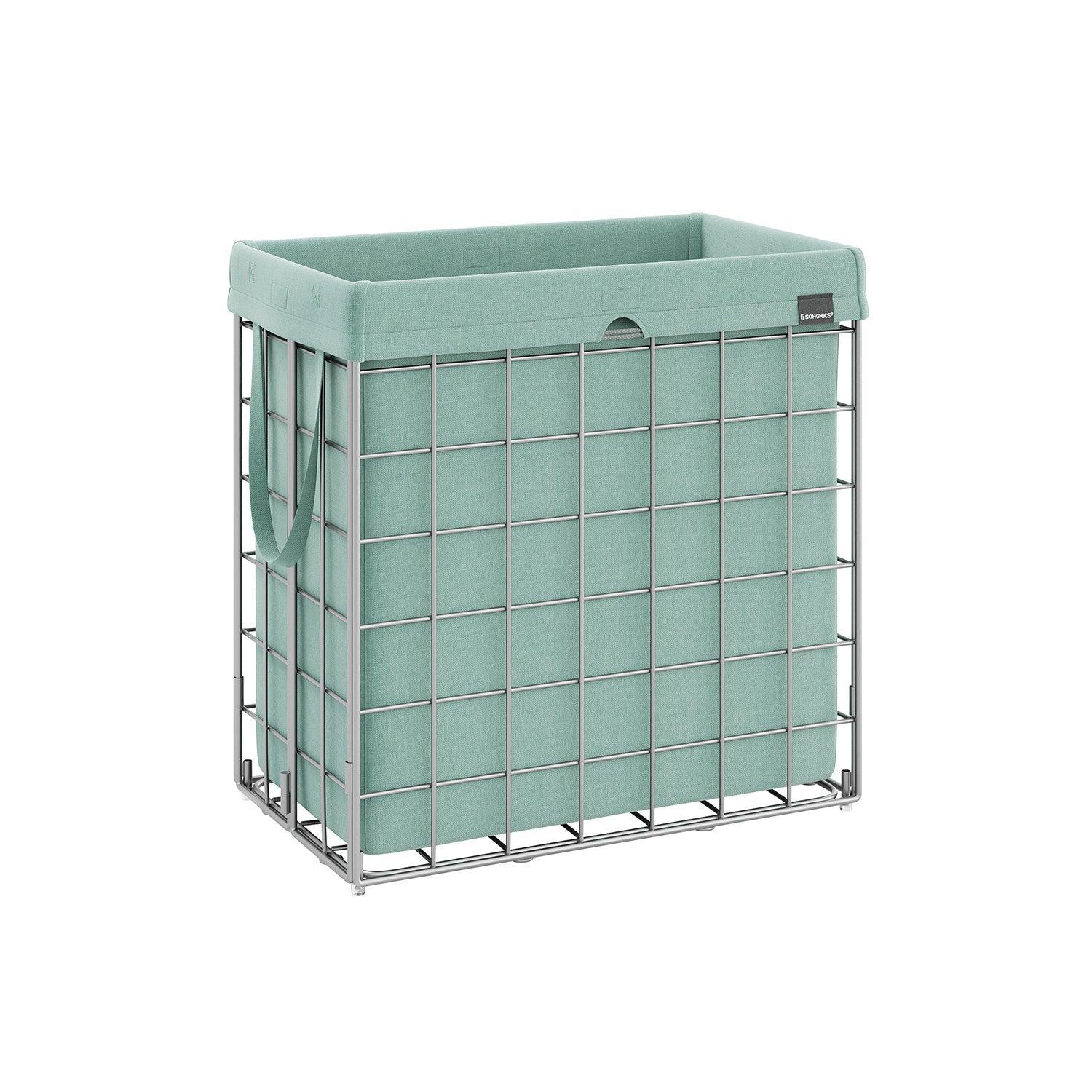 29 Gal (110L) Laundry Basket, Collapsible Clothes Hamper, Removable and Washable Liner FredCo