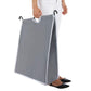 3 Bags Laundry Cart Grey FredCo