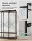 3-Column Clothes Rack Ebony Black FredCo