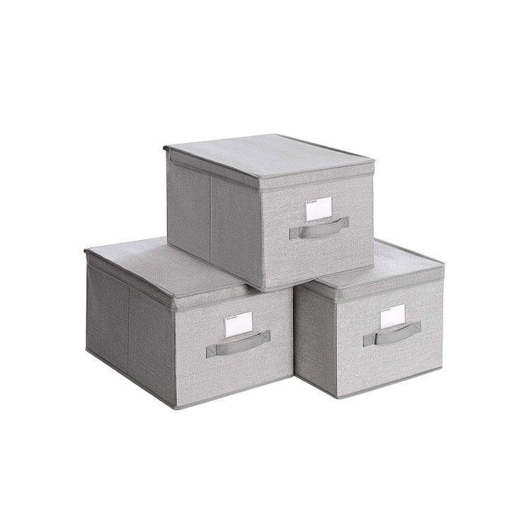 3 Fabric Storage Boxes FredCo