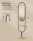 3-in-1 Full-Length Floor Mirror FredCo