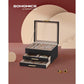 3-Layer Jewelry Box Graphite Black FredCo
