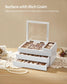 3-Layer Wooden Jewelry Storage Snow White FredCo