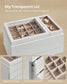 3-Layer Wooden Jewelry Storage Snow White FredCo