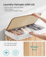 3-Section Laundry Hamper with Lid FredCo