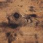 3 Shelves Coat Rack Rustic Brown FredCo