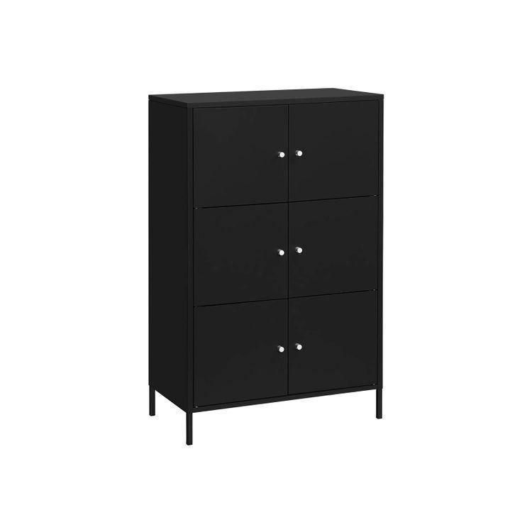 3-Tier Metal Office Cabinet FredCo