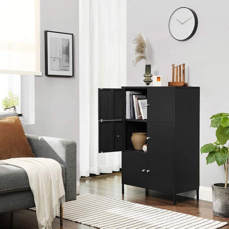 3-Tier Metal Office Cabinet FredCo