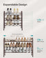 3-Tier Metal Shoe Rack Bronze FredCo
