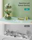 3-Tier Rotating Makeup Organizer Pale Green FredCo
