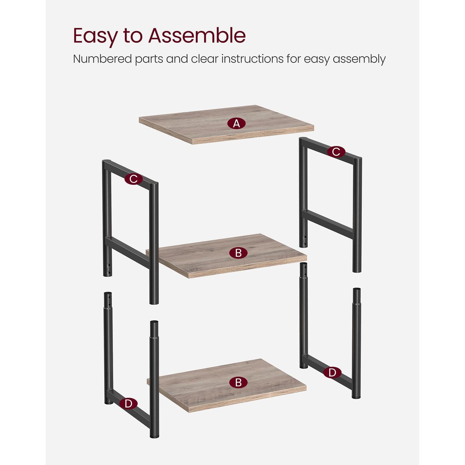 3-Tier Side Table FredCo