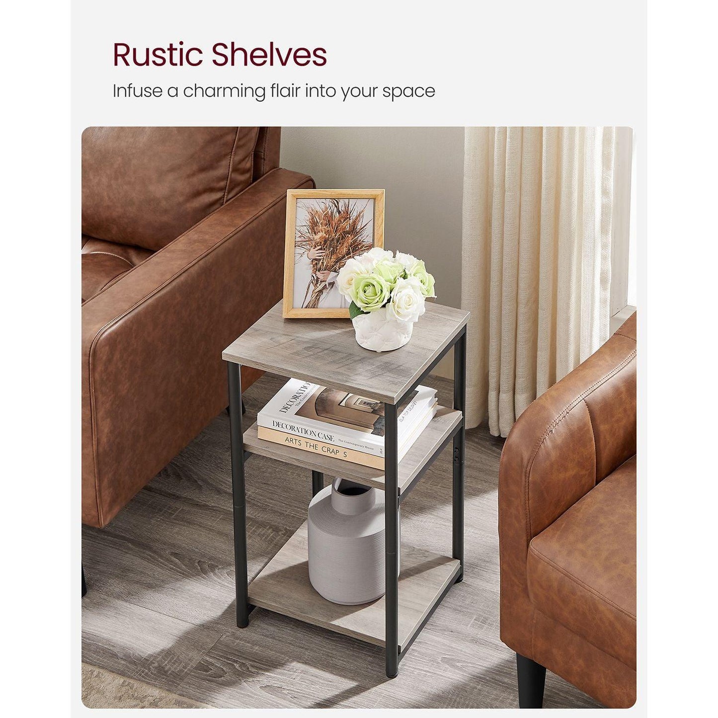 3-Tier Side Table FredCo