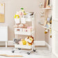 3-Tier Storage Trolley White FredCo