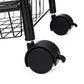 3 Tiers Rolling Cart FredCo